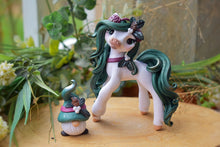 Load image into Gallery viewer, Whisper Fillies Frosted Holly ( 1 ) the Solstice Filly and Gnomie pair