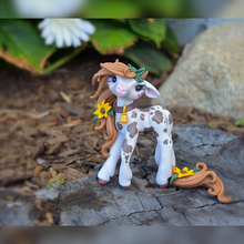 Load image into Gallery viewer, PREORDER for 1 Whisper Fillies Sunblossom the Cow Filly