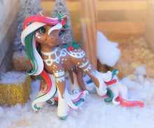 Load image into Gallery viewer, Whisper Fillies Gingerbread Twist the Christmas Filly