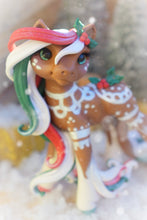 Load image into Gallery viewer, Whisper Fillies Gingerbread Twist the Christmas Filly