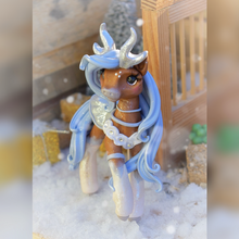 Load image into Gallery viewer, Whisper Fillies Snow Waltz the Winter Kirin Filly