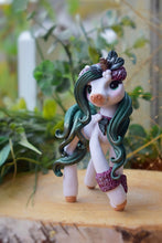Load image into Gallery viewer, Whisper Fillies Frosted Holly ( 2 ) the Solstice Filly and Gnomie pair