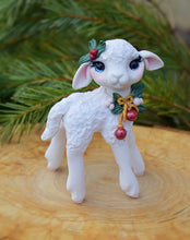 Load image into Gallery viewer, Whisper Fillies Noelle Nibbles the Christmas Lamb

