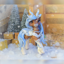 Load image into Gallery viewer, Whisper Fillies Snow Waltz the Winter Kirin Filly
