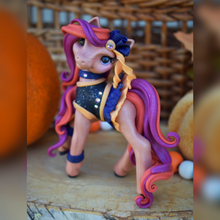 Load image into Gallery viewer, Whisper Fillies Jazzy the Halloween Fashion Filly
