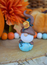 Load image into Gallery viewer, Whisper Fillies Teal Pumpkin Gnomie
