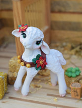 Load image into Gallery viewer, Whisper Fillies Hollybelle the Christmas Lamb
