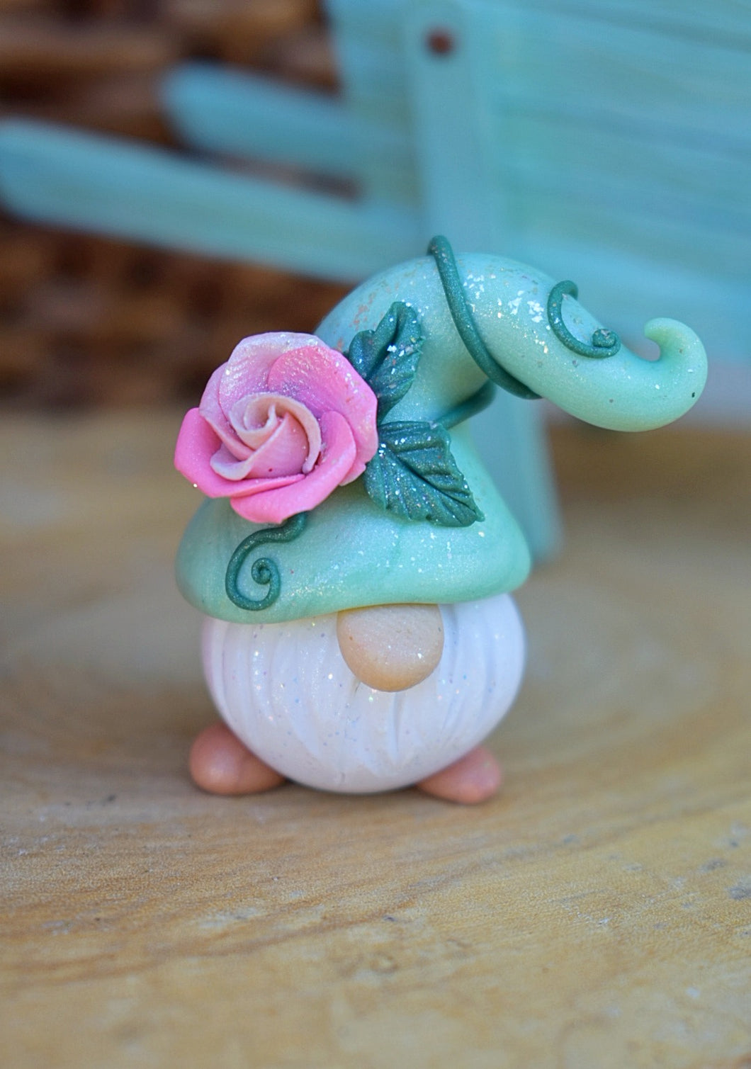 Whisper Fillies Pink Rose Gnomie