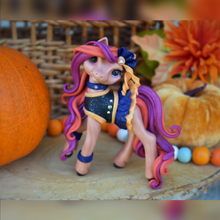 Load image into Gallery viewer, Whisper Fillies Jazzy the Halloween Fashion Filly
