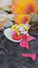 Load image into Gallery viewer, Whisper Fillies Sleeping  Arista in resin the MerFilly
