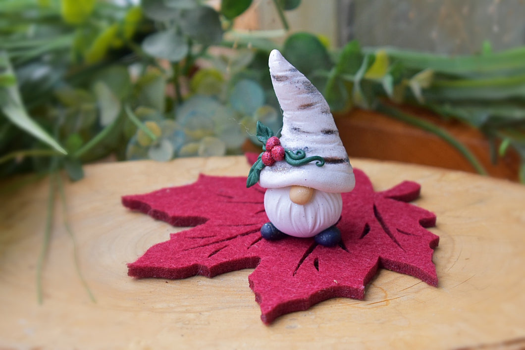 Whisper Fillies Christmas Birch tree Gnomie