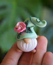 Load image into Gallery viewer, Whisper Fillies Pink Rose Gnomie
